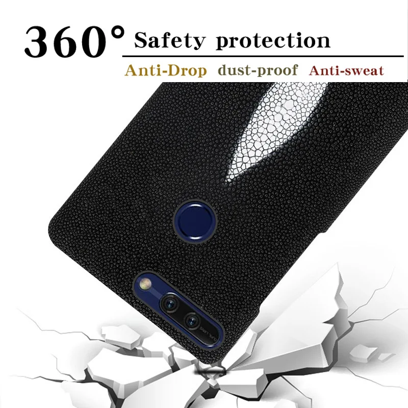 

JUNDONG brand mobile phone case pearl fish half a pack of mobile phone case For Huawei Honor V9 phone case custom processing