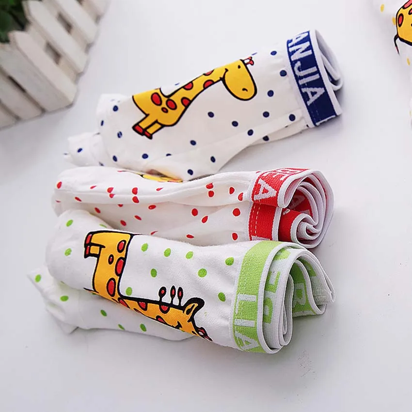 3 шт./лот трусы боксеры для мальчиков детское нижнее белье хлопковые с