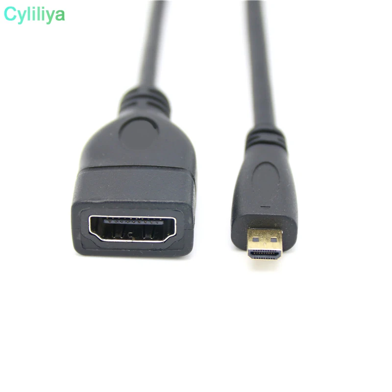 100 шт. кабель-переходник с Micro HDMI на 15 см для HDTV MAC PC 1080P | Электроника