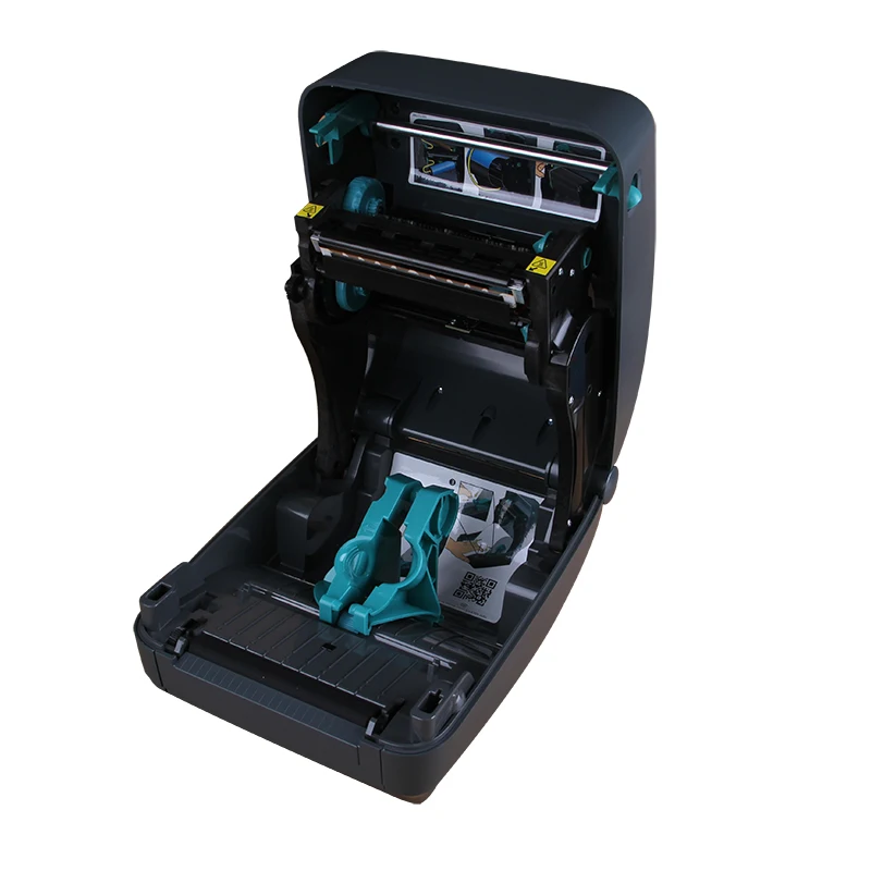 Новый оригинальный семейный принтер штрих кодов zebra GX420T для печати этикеток 203