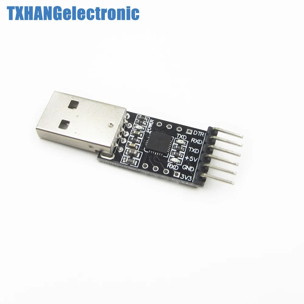 

6Pin USB 2.0 to TTL UART Module Serial Converter CP2102 Replace Ft232 Adapter Module