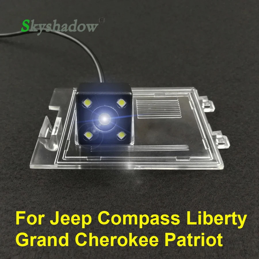 Автомобильная CCD камера заднего вида ночного видения для Jeep Compass Liberty Grand Cherokee Patriot
