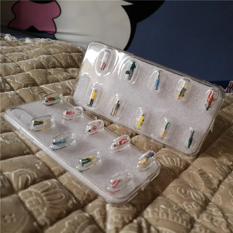 Чехол DIS Забавный Модный 3D чехол для телефона iphone XR XS MAX X Capa 6 6s 8 7plus прозрачный
