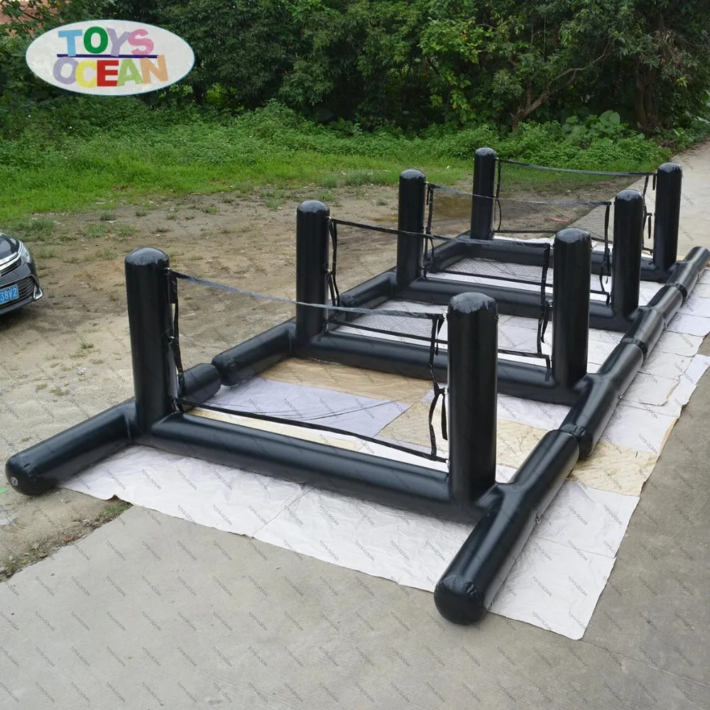 Герметичный водный Надувные Подставка для игры в волейбол надувная пляжного