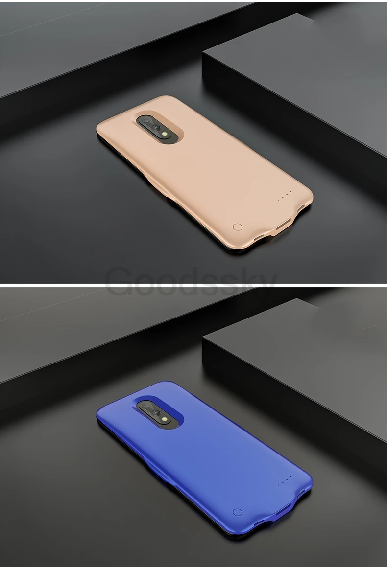 5000 мАч Oneplus 7 тонкий противоударный чехол для зарядного устройства для Oneplus 7 Pro Резервный блок питания чехол для зарядного устройства для Oneplus 7 Capa