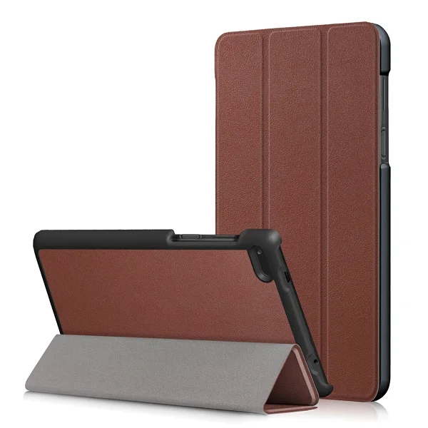 LVTAB 7504 KST BN Чехол с принтом для lenovo Tab4 Tab 4 7 дюймов TB-7504 TB-7504F TB-lenovo Tab 7 TB-7504X() Smart cover+ подарок - Цвет: LVTAB 7504 KST BN