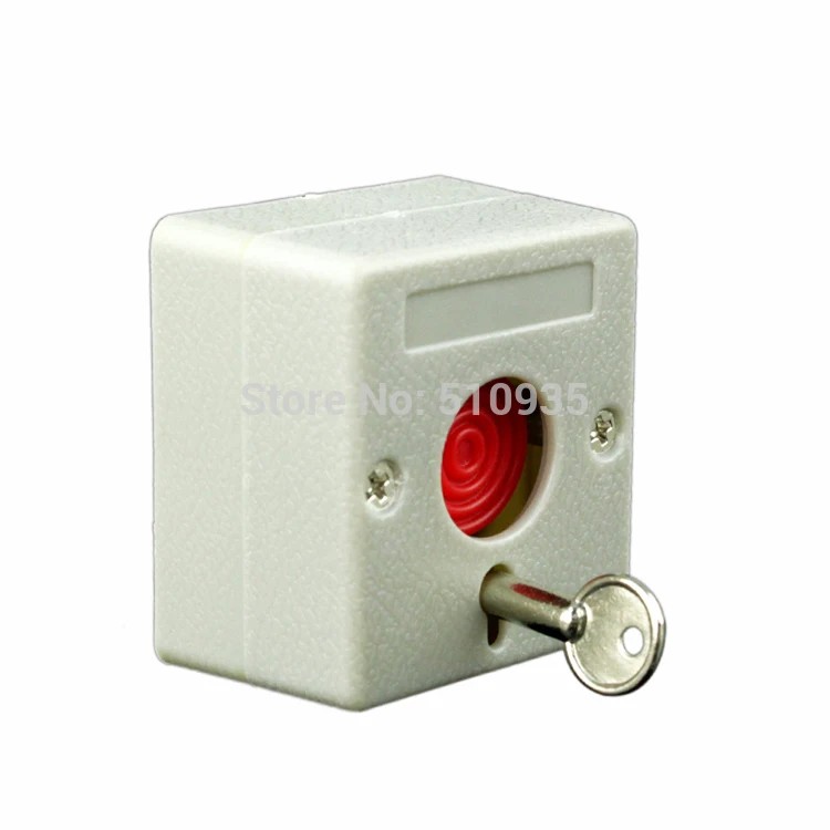 10Pcs/Lot Key Reset Emergency Panic Button Switch (PB68) button accessories for Home alarm products | Безопасность и защита