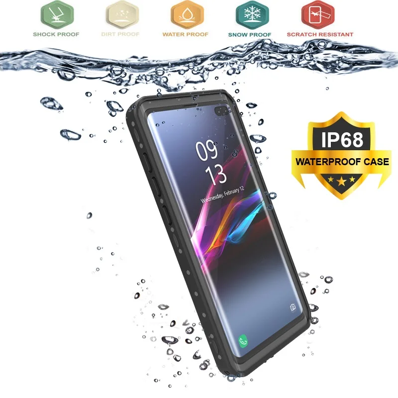 Водонепроницаемый чехол для Samsung Galaxy S10 / PLUS Redpepper IP68 ударопрочный серфинга с