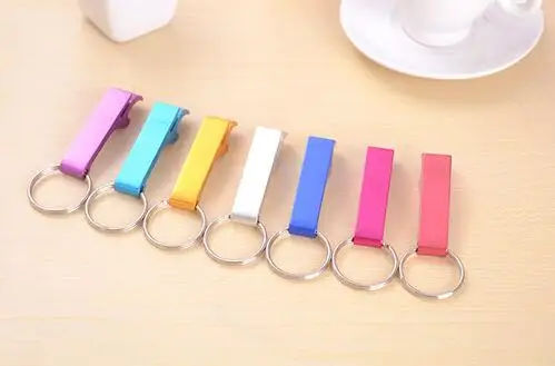 Оптовая Продажа 1000 шт. мини бутылка из алюминиевого сплава для бутылок брелок