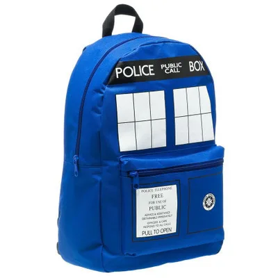 Бесплатная доставка рюкзак Doctor Who Dr Tardis школьный для подростков коллекция