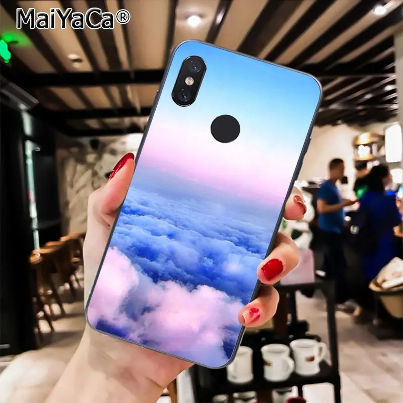 A8 MaiYaCa облака Искусство милый кавайи космическое небо чехол для телефона для Xiaomi Redmi8 4X 6A S2 7A 5A Redmi 5 5Plus Note5 7 Note8pro - Цвет: A8