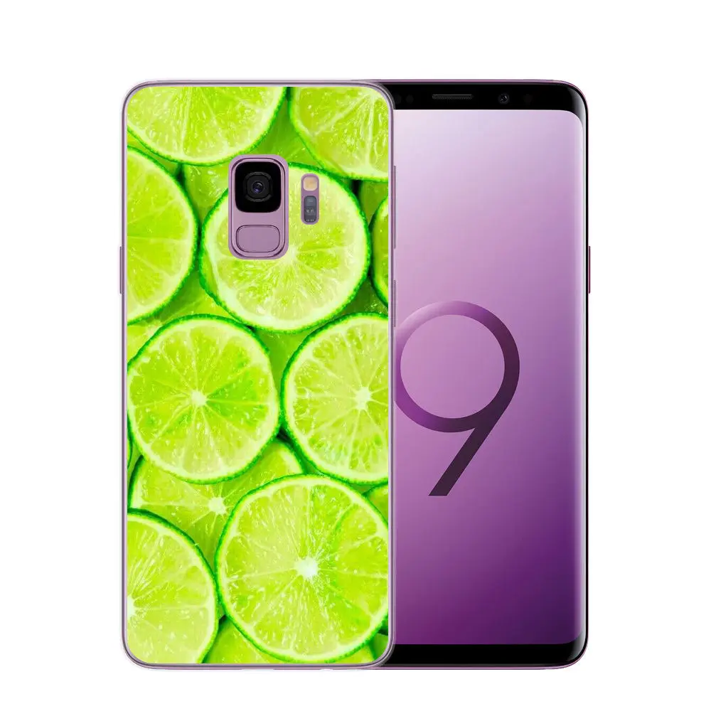 Summer Fruit Lemon Watermelon Pattern Cell Phone Case For Samsung J3 J5 J7 A3 A5 A7 2016 17 A8 Plus 2018 S6 S7 Edge S8 S9 |