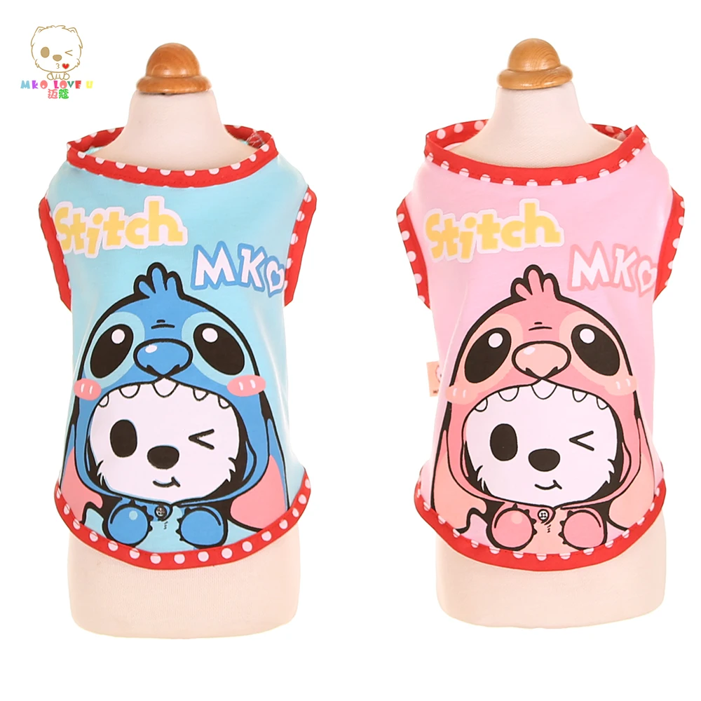 Новая одежда для маленькой собаки футболка из 100% хлопка жилет с рисунком кота