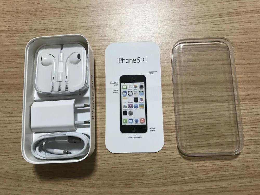 Apple iPhone 5C разблокированный двухъядерный мобильный телефон 8 ГБ/16 ГБ/32 ГБ rom WCDMA 3g б/у телефон