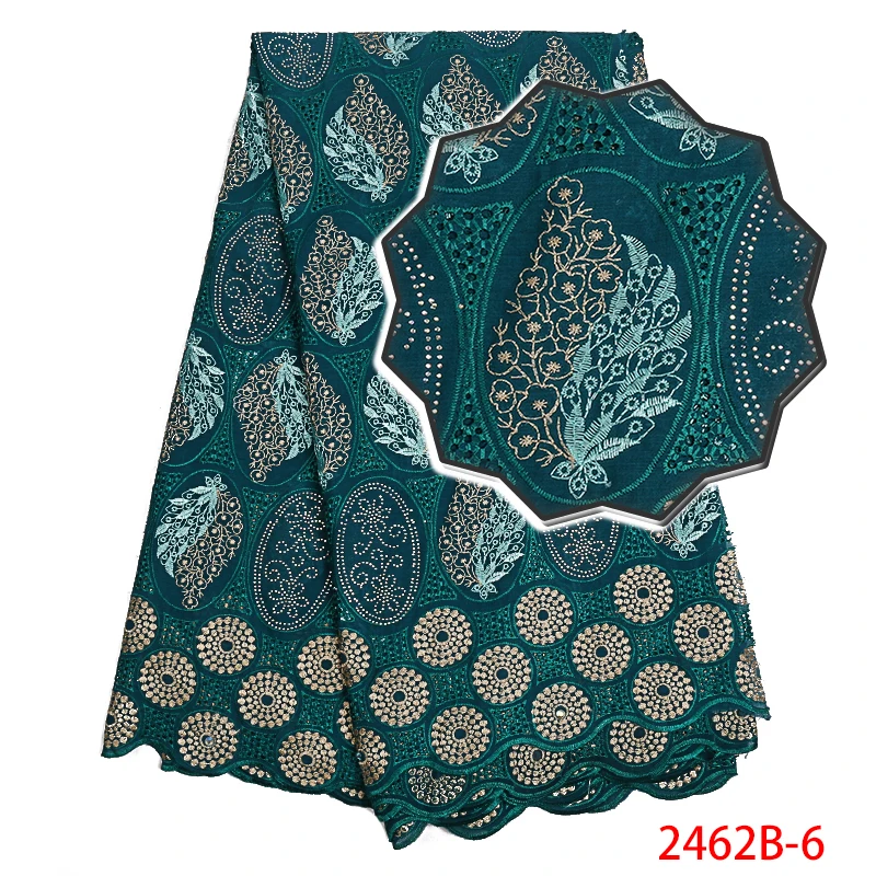 Кружевная ткань швейцарская хлопковая вуаль Вуаль со стразами KS2462B-2 2019 |