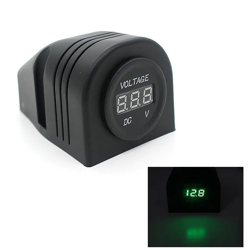 Автомобиль автомобиль вольтметр цифровой измеритель напряжения LED12V-24V изменение