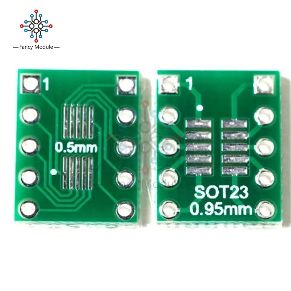 10 шт. IC SOT23 SSOP10 MSOP10 UMAX до 0 5/0 95 мм DIP адаптер PCB преобразователь платы|ic adapter board|ic dipic |