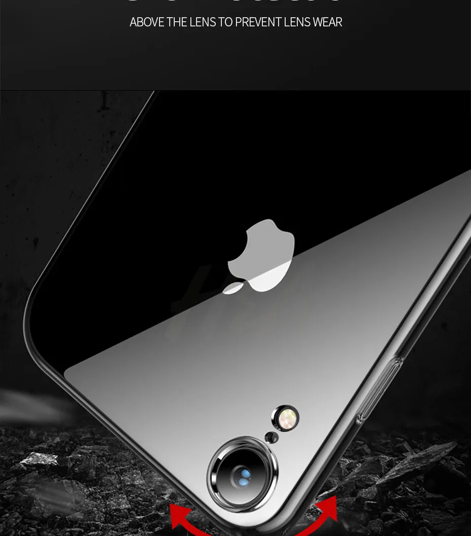 H& A Ультратонкий Прозрачный чехол для Apple iPhone X XS Чехлы для Max XR прозрачный мягкий ТПУ чехол для iPhone XR XS Max чехол для телефона Capa
