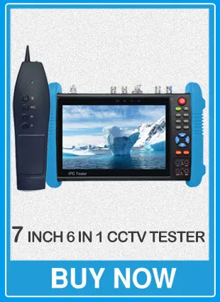 4 дюйма 5 в 1 8MP H.265 IP Камера тестер 5MP AHD TVI CVI CVBS Поддержка камеры с наклоном и поворотом Управление безопасности Камера IP CCTV камера тестер с POE