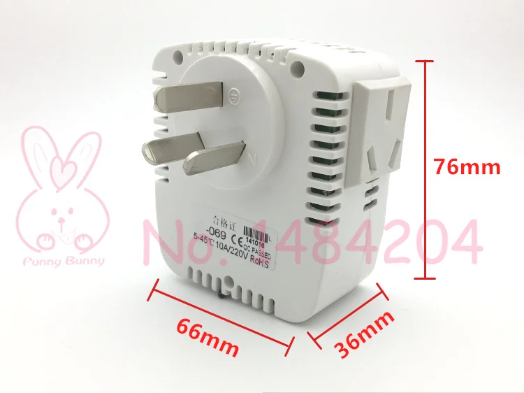 Цифровой термостат для электрического нагревателя напольный нагревательный