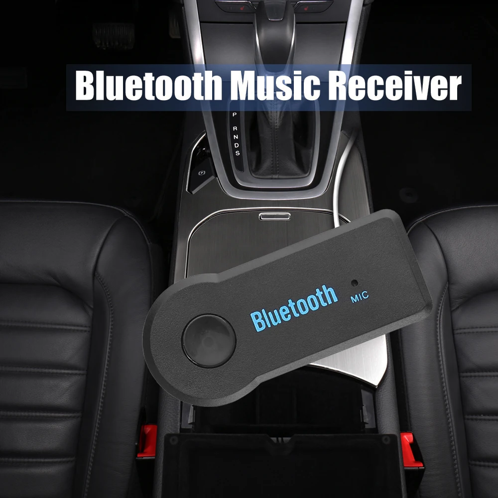 Беспроводной автомобильный Bluetooth Aux аудио приемник адаптер гарнитура комплект 3 5