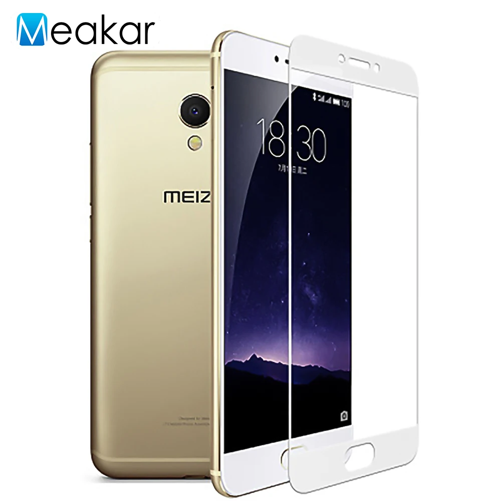9H 2.5D полное покрытие 5 для Meizu Mx6 закаленное зеркальное телефона Mx 6 | Мобильные