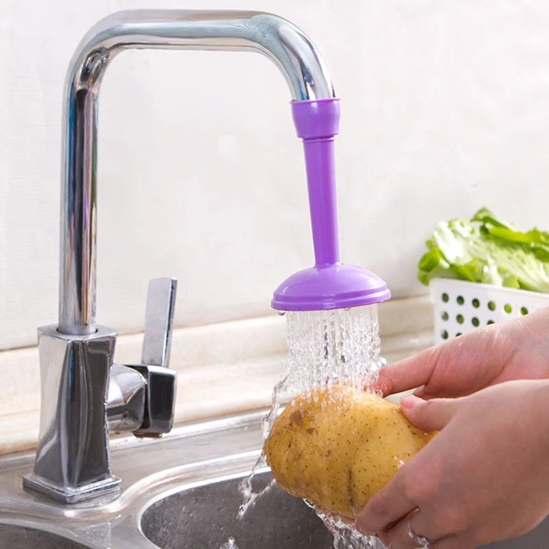 Kitchen Sprayers Water Saving Shower Head Adjustable Tap Nozzle Faucet Accessories Bathroom Splash Filter 360 Degree Rotating | Дом и сад