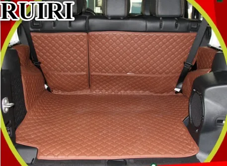 Высшее качество! Специальные коврики для багажника автомобиля Jeep Wrangler JK 2017 2007 4