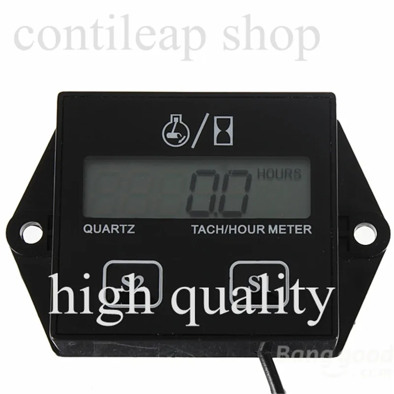 IZTOSS цифровой индукционный счетчик для мотоцикла тахометр газонокосилка ATV 2 1