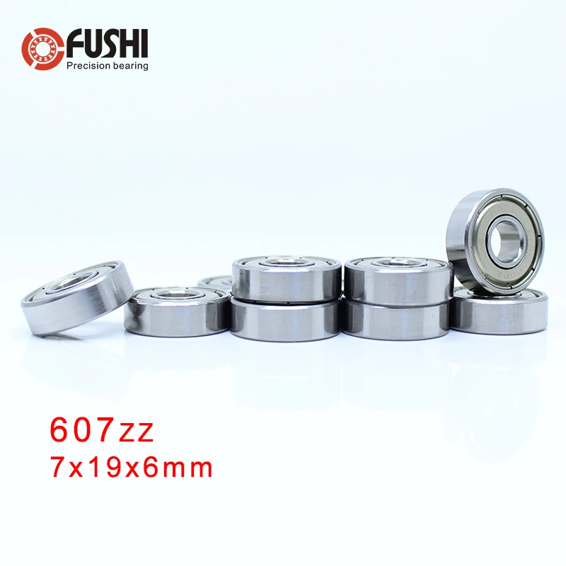 607ZZ ABEC 5 (100 шт.) 7x19x6 мм Миниатюрные шарикоподшипники EMQ Z4V3|bearing quality|bearing guidebearing nylon |