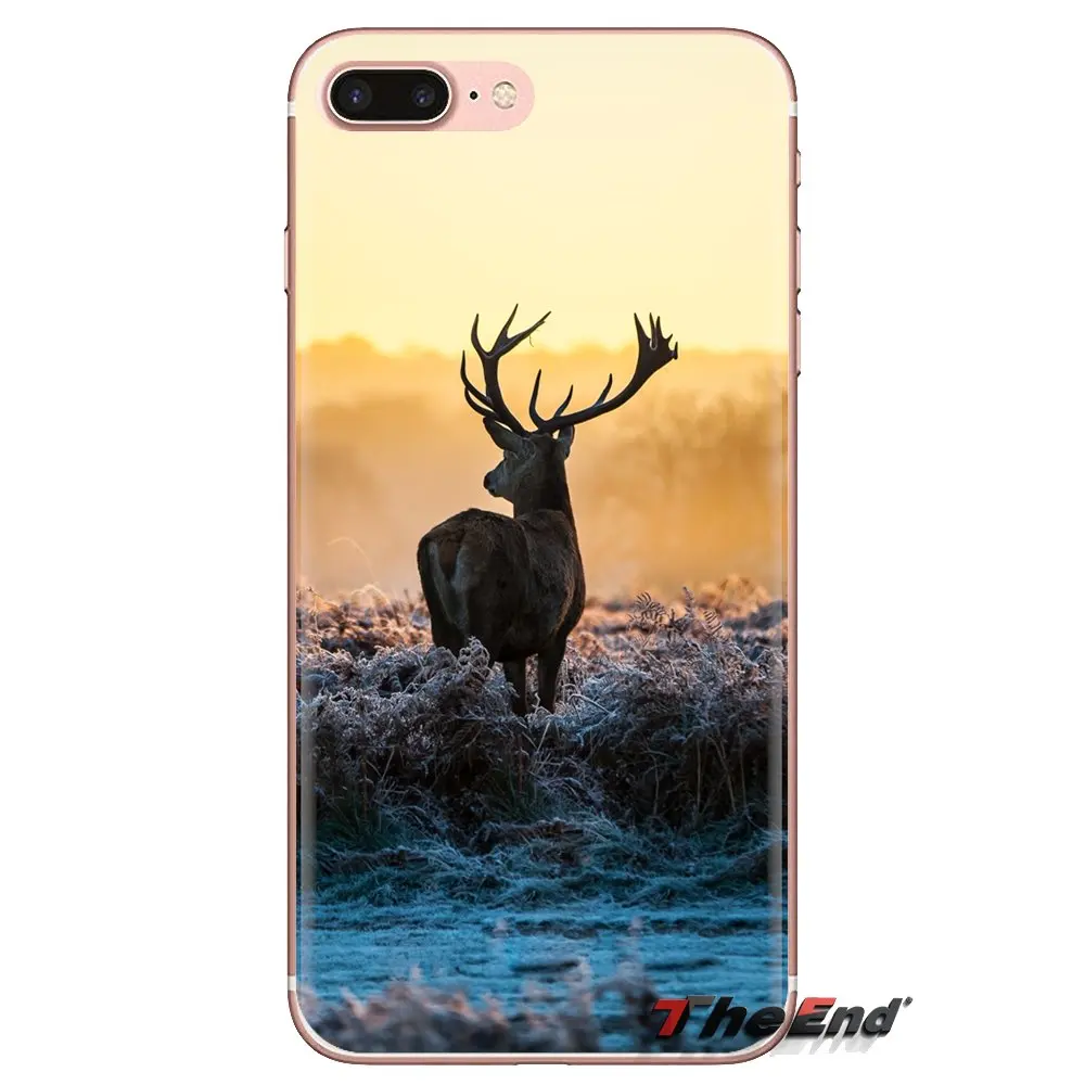 Silicone Phone Cover Bag For Samsung Galaxy J1 J2 J3 J4 J5 J6 J7 J8 Plus 2018 Prime 2015 2016 2017 Deer Pictures Backgrounds |