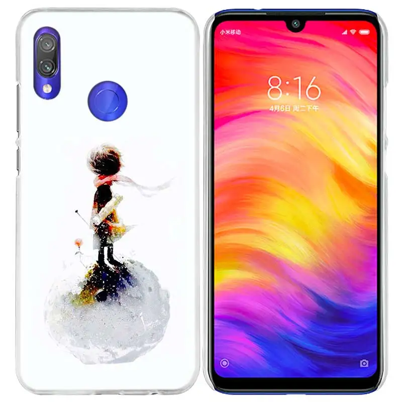 Чехол с лисой Маленького принца для Xiao mi Red mi Go Note 7 6 6A Pro S2 5 5A 4X mi A1 A2 9 mi x 3 5G 8 lite Play F1 жесткий чехол для телефона из ПК