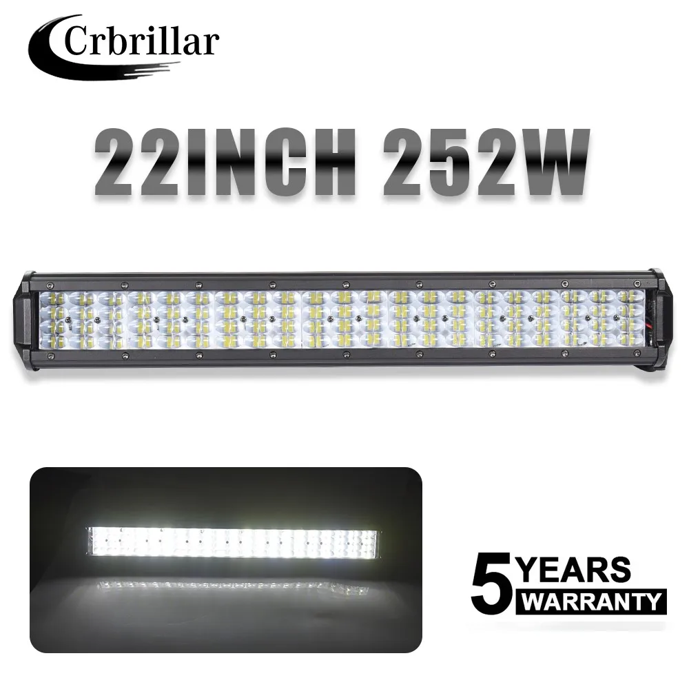 Crbrillar Superbright 6D светодиодный рабочий свет внедорожный 22 &quot252 Вт точечный прожектор