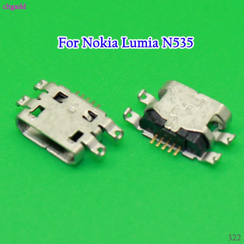 Cltgxdd 10 шт./лот Micro Usb разъем для зарядного порта док-станции Nokia Lumia N535 532 A501 502 535