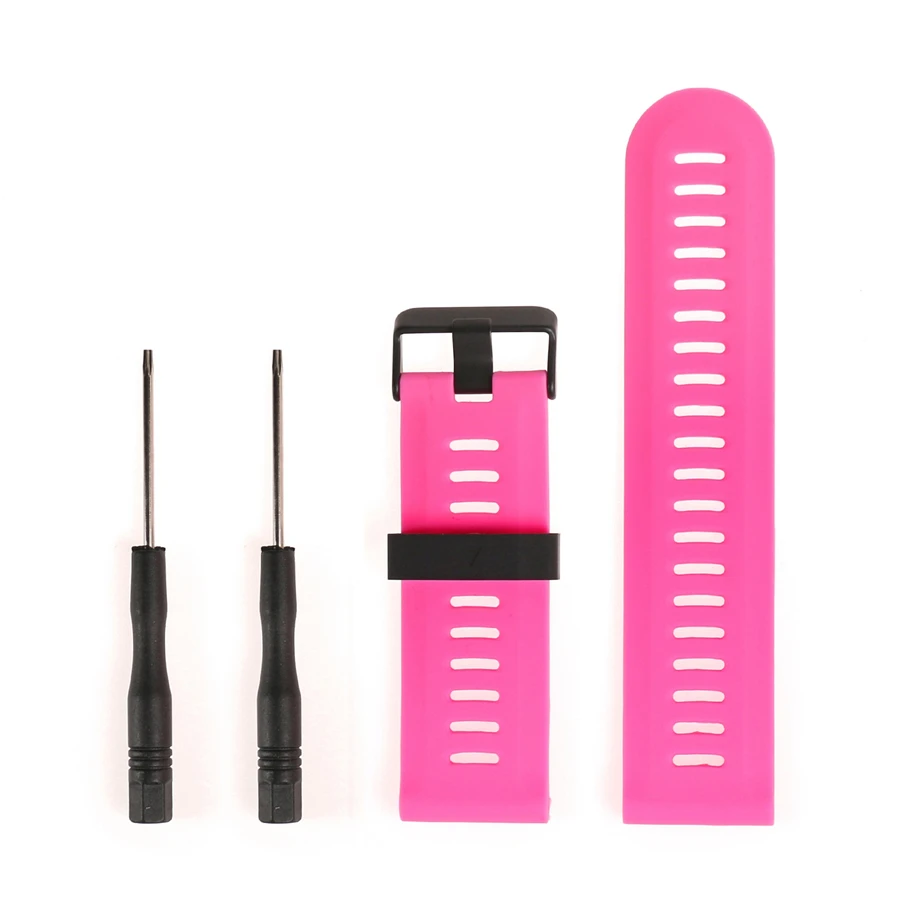 3 In1 Replacement Watchband Strap for Garmin Fenix / HR Band Silicone Wrist + Screen Film GPS Watch | Электроника