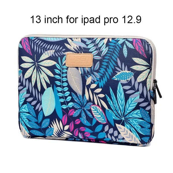 13inch blue Leave Сумка-чехол Чехол для iPad Pro 10,5 11 12,9 противоударный чехол для планшета для iPad Air 1 2 Tab S4 Funda чехол s - Цвет: 13inch blue Leave