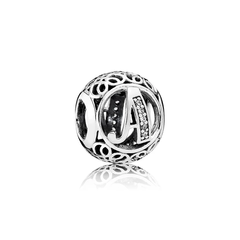 Женские винтажные браслеты Pandora из стерлингового серебра 925 пробы с четким