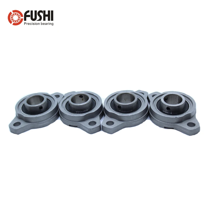 

4pcs KFL08 KFL000 KFL001 KFL002 KFL003 Zinc Alloy Diameter 8mm 10mm 12mm 15mm 17mm Bore Bearing Pillow Block Mounted Support