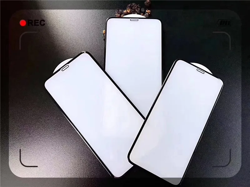 10 шт./лот без отпечатков пальцев матовое закаленное стекло для iPhone X 8 7 6S Plus защита