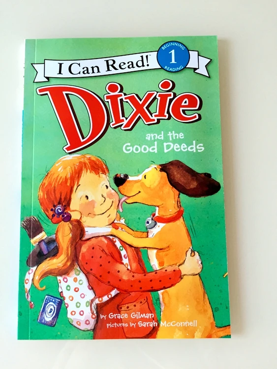7 шт./компл. сначала я могу читать Dixie собаки Детская Классическая история книги