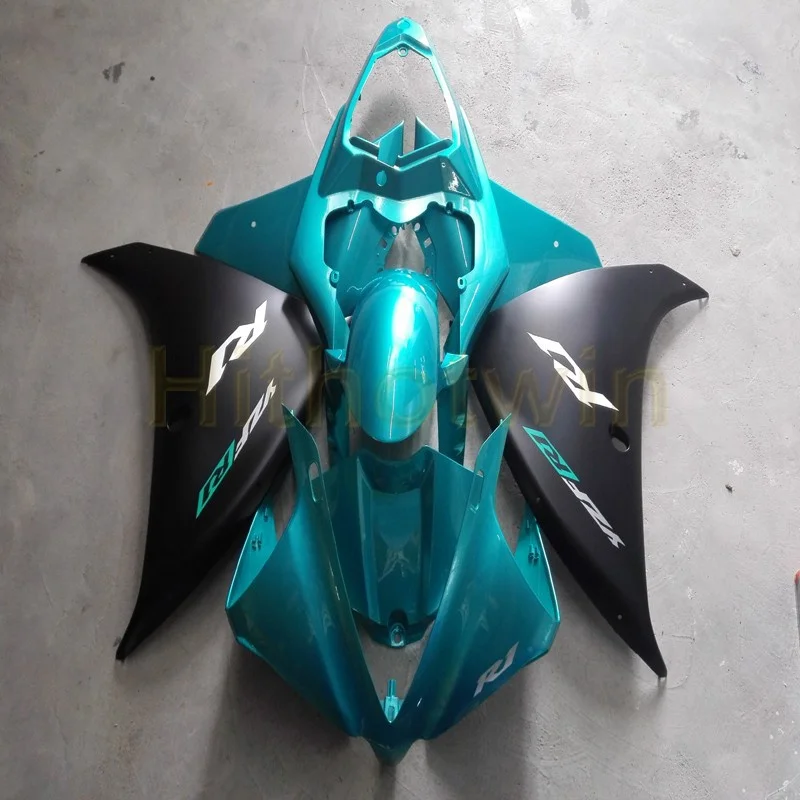 

Custom motorcycle plastic cover for YZFR1 2009 2010 2011 YZF-R1 09 10 11 ABS plastic motor Fairing kit light blue