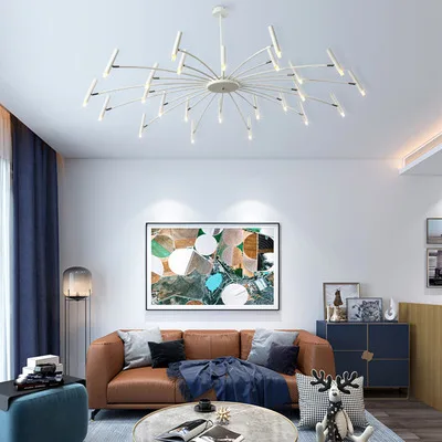 

Design Art LED Chandeliers Living room Bedroom Restaurant LED Pendant Lamp Foyer Light Home Deco Hanging Light Fixture Luminaire
