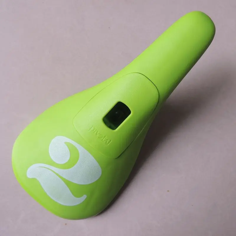 Green hard shell BMX маленькое колесное Велосипедное Сиденье тайваньское поворотное раздельное бездорожье уличное автомобильное сиденье action dead fly saddle - Цвет: Green hard shell