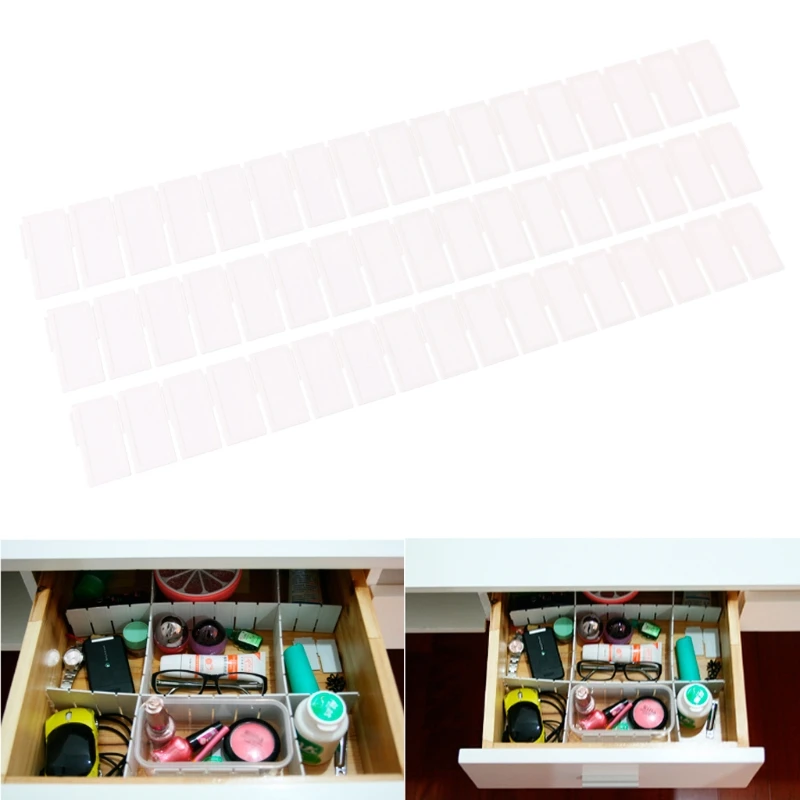 Горячая 6 шт пластиковые ящики Clapboard сценическая коробка Devider Space Saver DIY ganizer