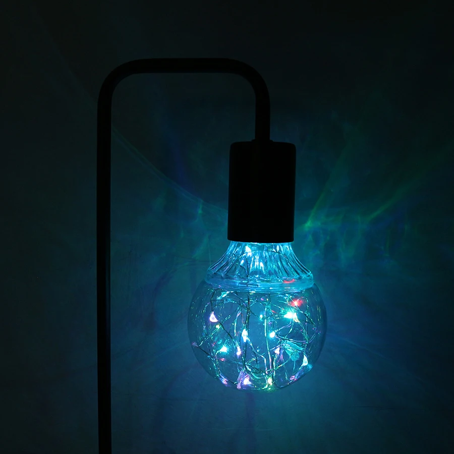 E27 AC110V-220V Retro Edison Fairy LED light String Bulb RGB Night Light Filament lamp For Indoor Christmas Holiday DA | Лампы и