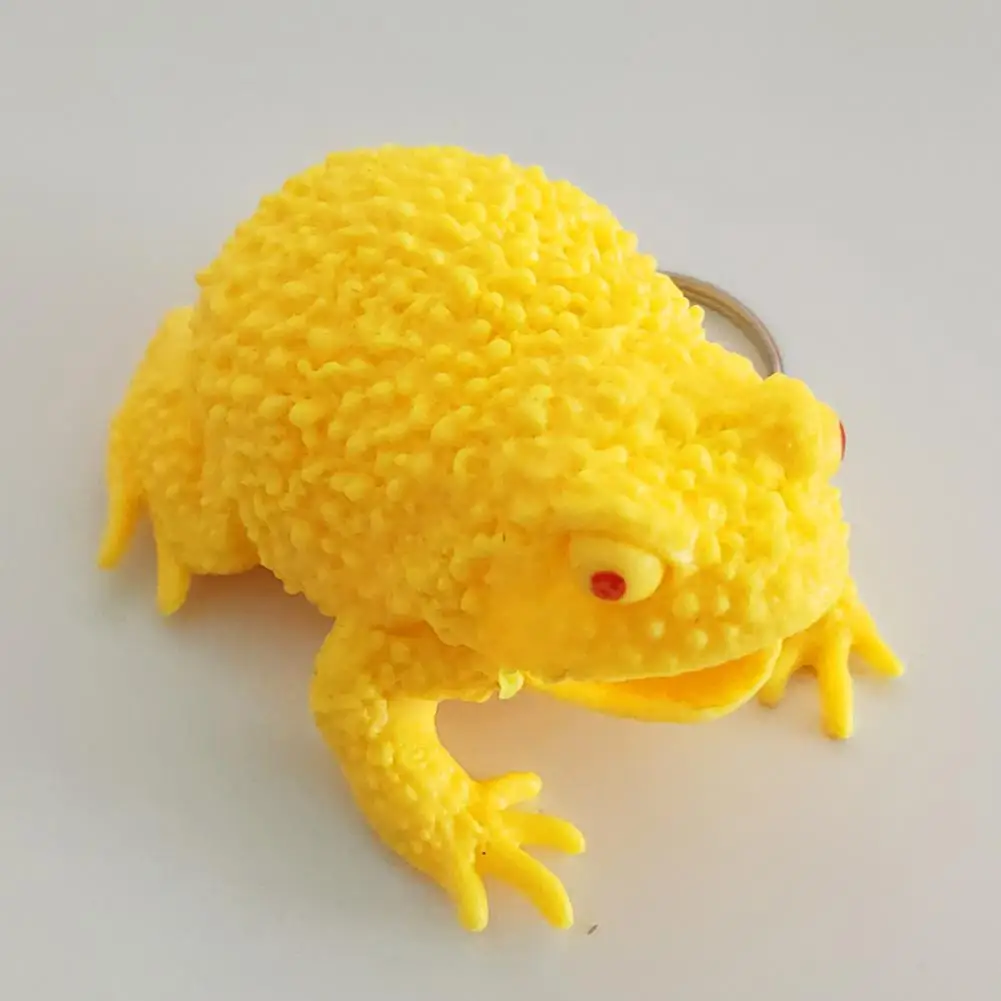 Хоббилан уникальная рвота в форме животного шалость игрушка Crapaud кляп игрушки с брелок снятие стресса игрушки случайный цвет