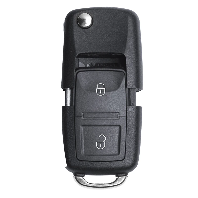 KEYECU для Volkswagen Passat Golf Beetle GT * I Rabbit сменный флип чехол с дистанционным управлением