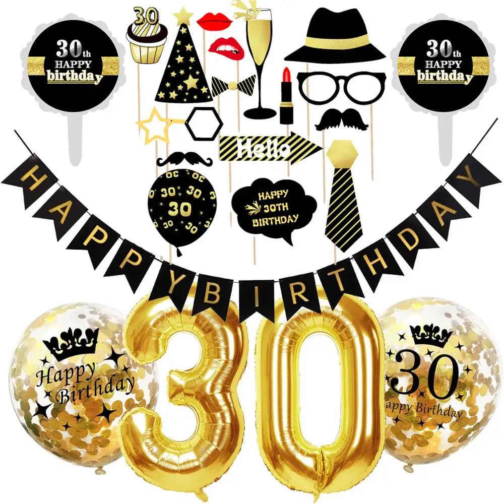 10 латексные золотистые воздушные шары золотые 18 30 40 50 60 70 80 лет платья на день