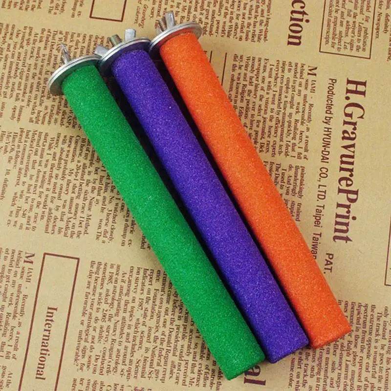 Портативный когти посадочным полка для птиц попугаи Домашние животные игрушки