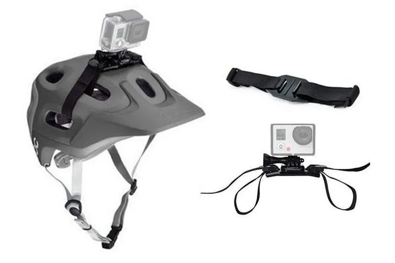 50in1 или 30in1 голова грудь крепление с плавающей монопод Аксессуары для GoPro Hero 3 4 5 eken H9 H9R Xiaomi Yi SJ4000 Камера